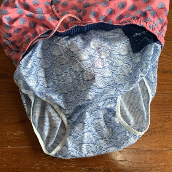 Peter Millar Ocean City Swim Trunk Men’s Coral Reef Pink Quick Dry Size Large - Picture 10 of 14